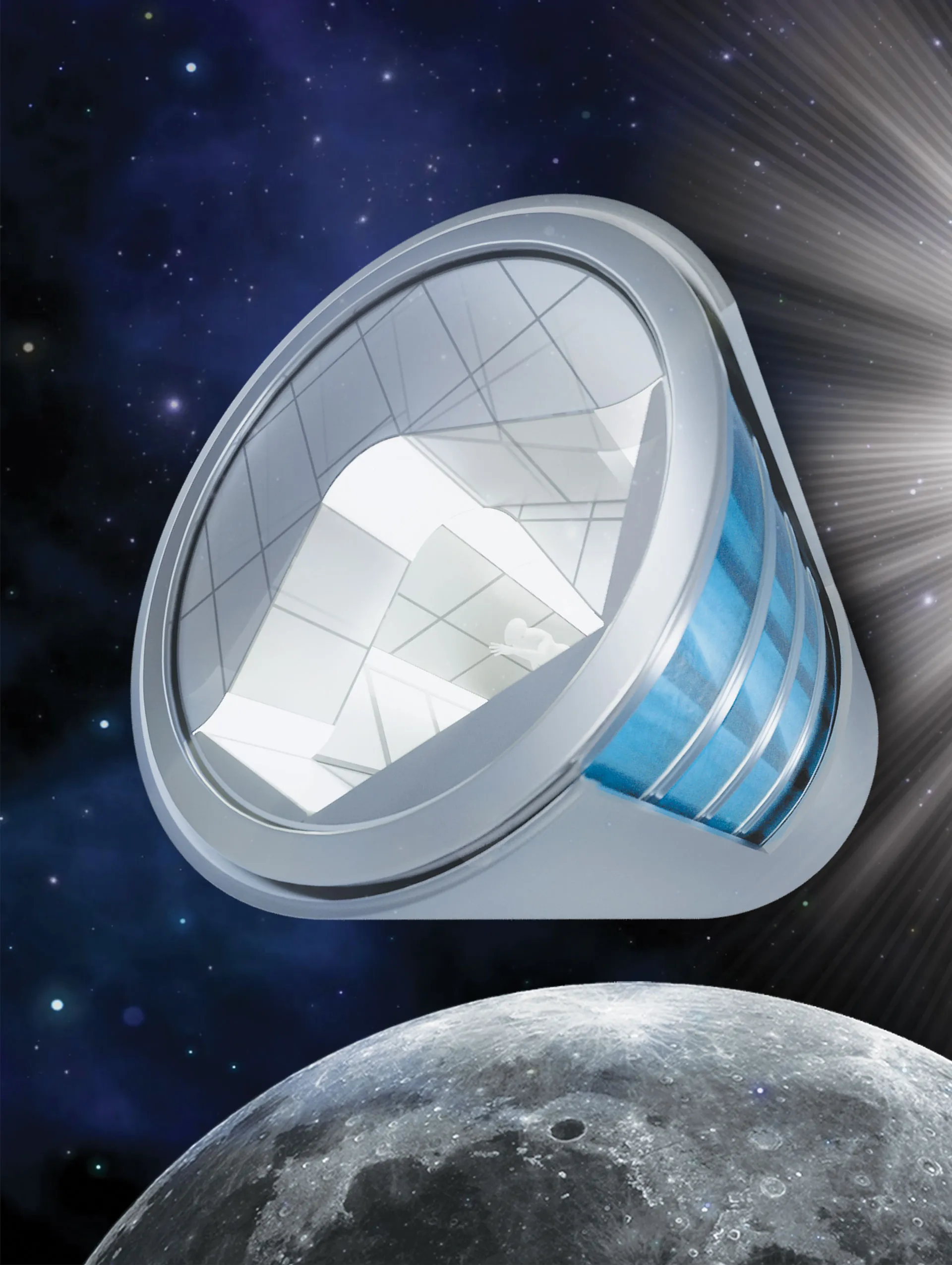 Rolling Space Habitat