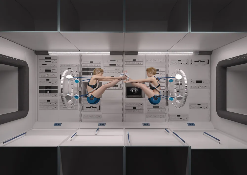 Acrobats in space