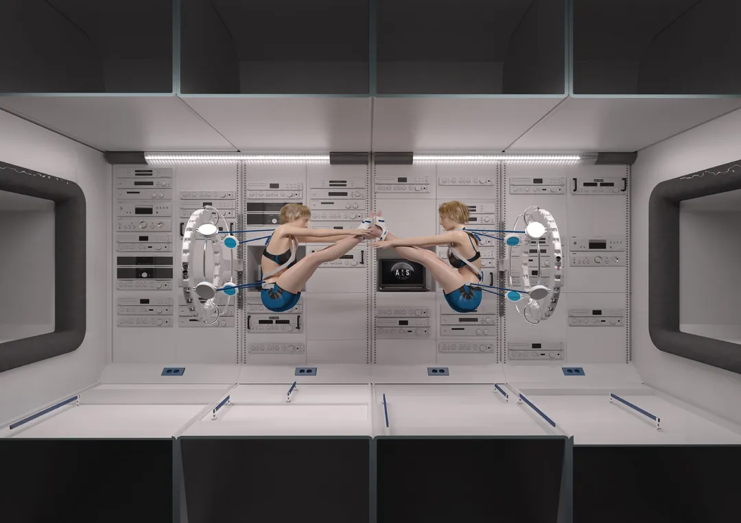 Acrobats in space